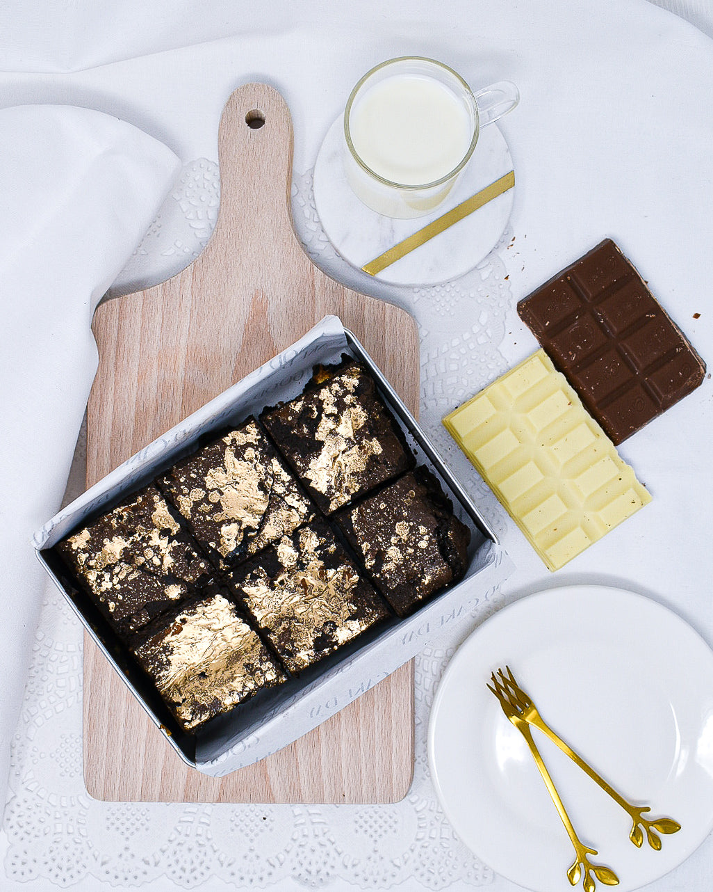 Nut Free Dark Chocolate Brownies