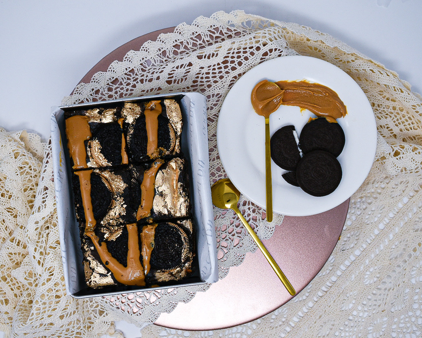 Sassy Bea Peanut Butter and Oreos Brownies