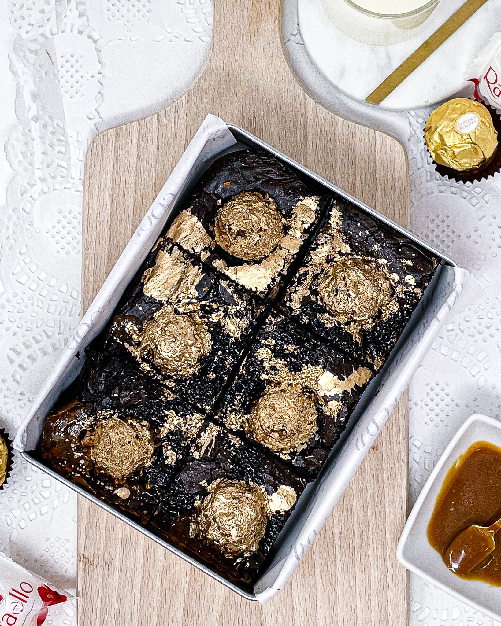 Caramerro Bea Ferrero Rocher Brownies