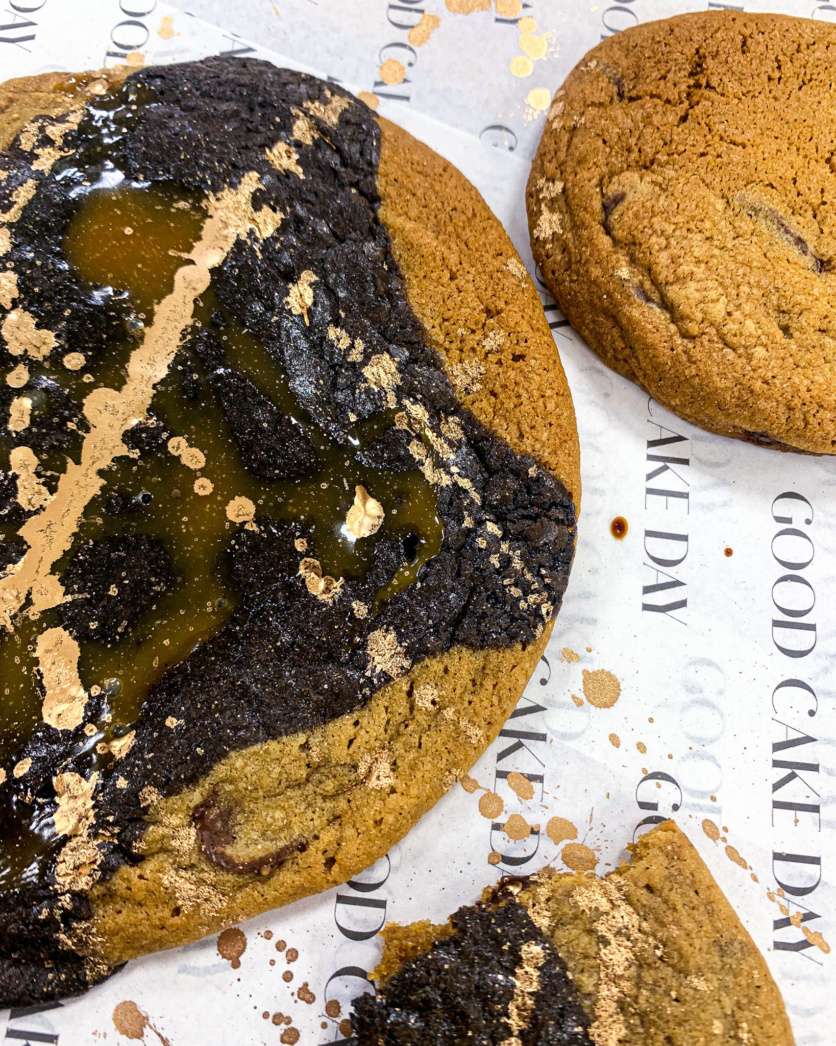 Crownie - Chocolate Chip Cookie with a Dark Chocolate Brownie Centre