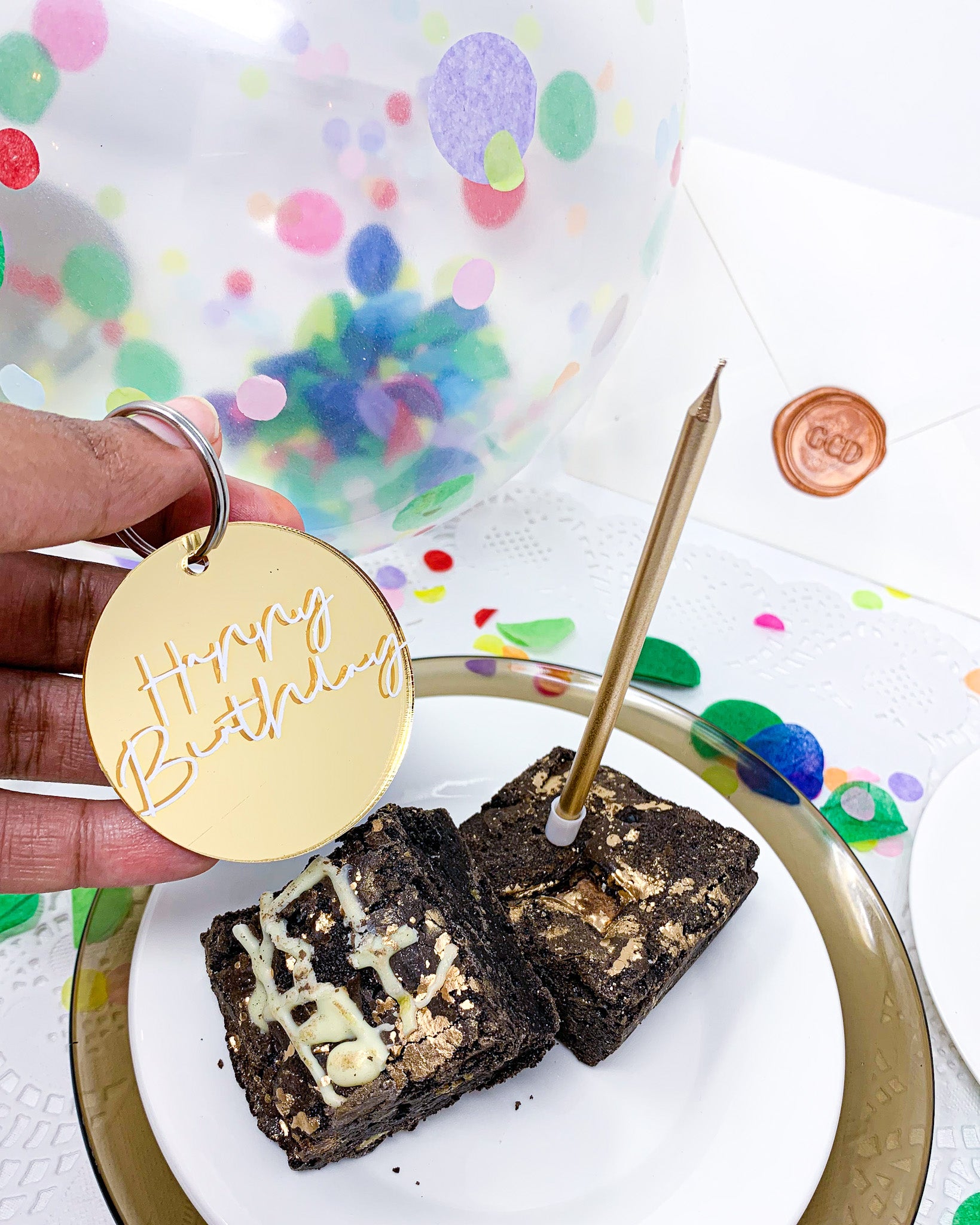 Brownie Party In a Tin