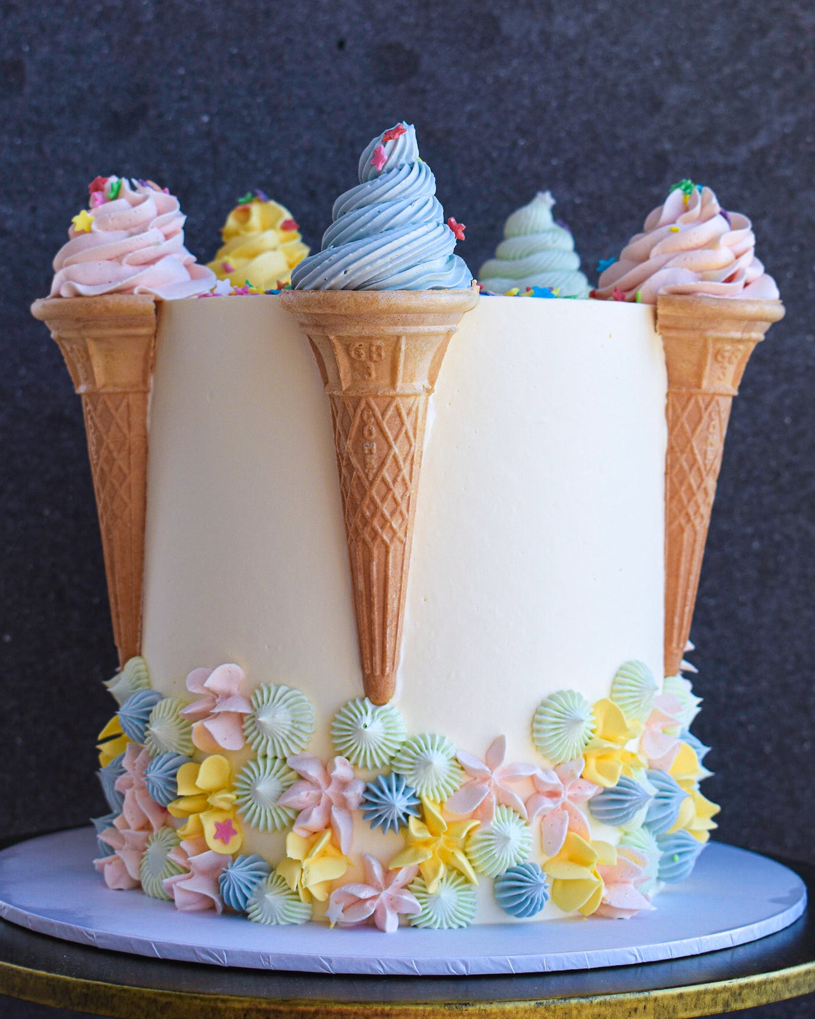 Ice cream Sundae Cake