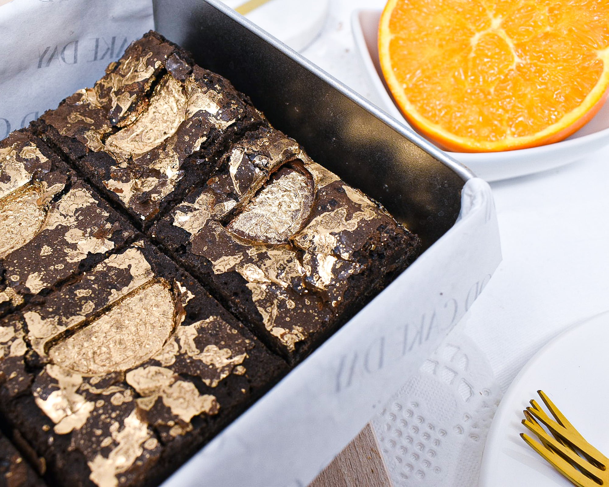 Oroma Bea Chocolate Orange Brownies