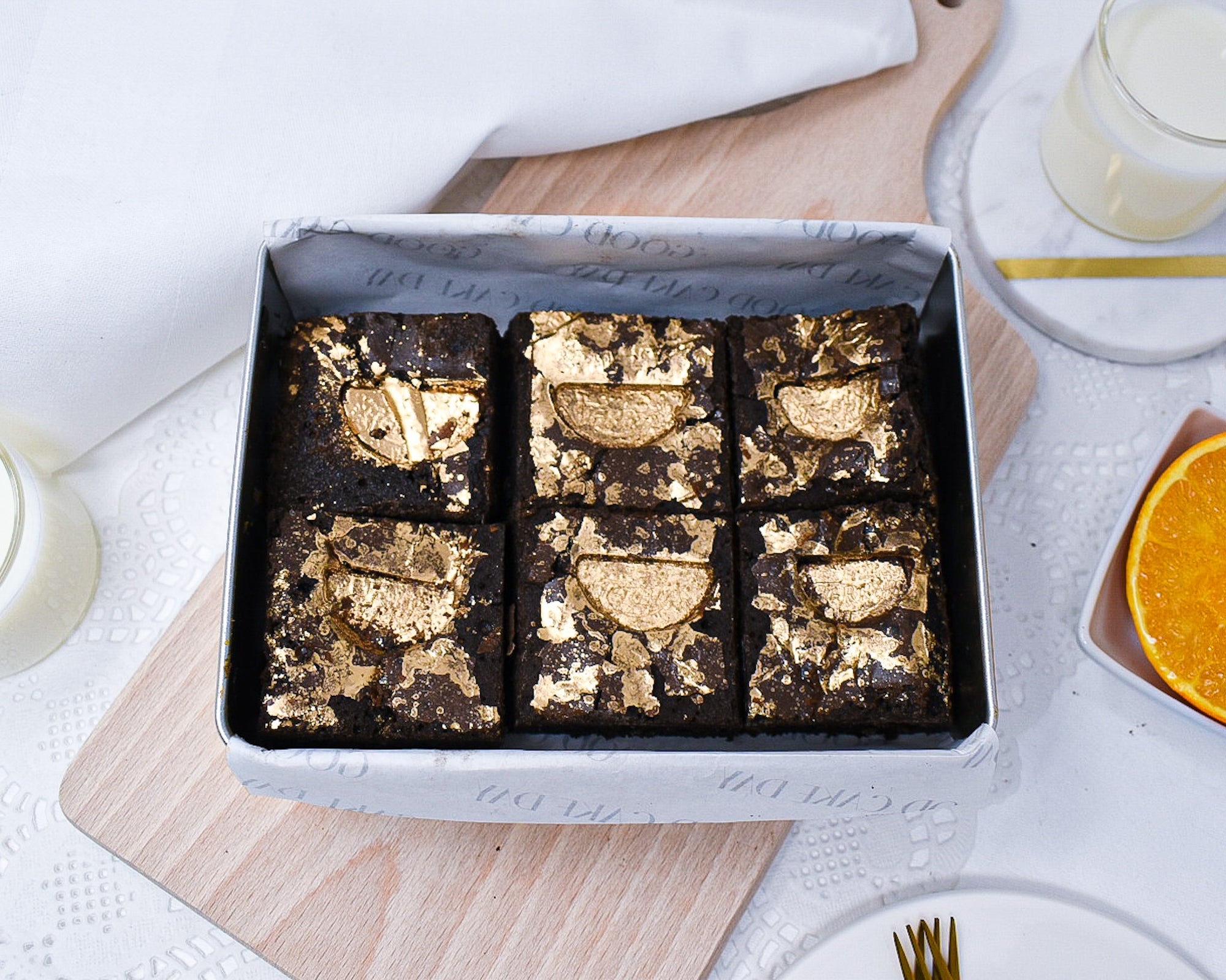 Oroma Bea Chocolate Orange Brownies