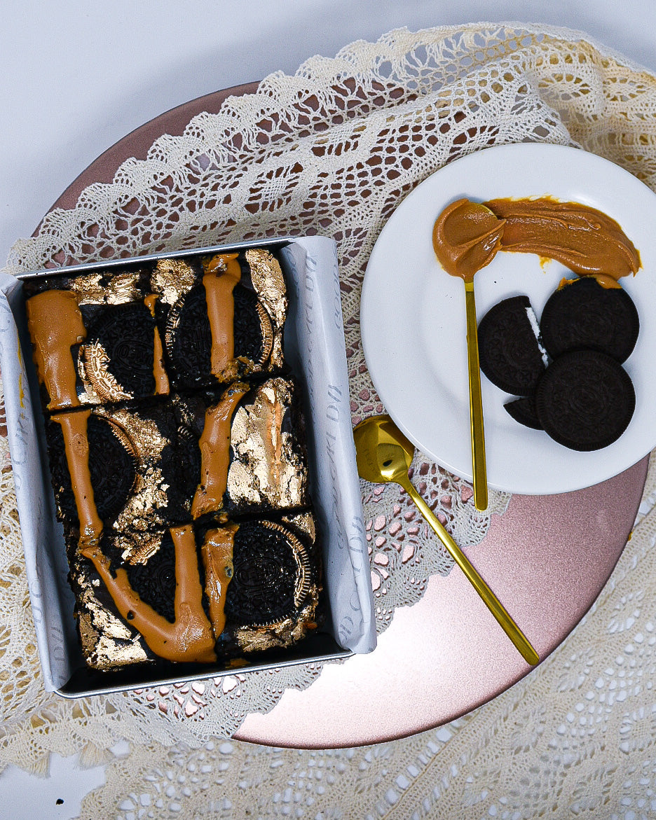 Sassy Bea Peanut Butter and Oreos Brownies