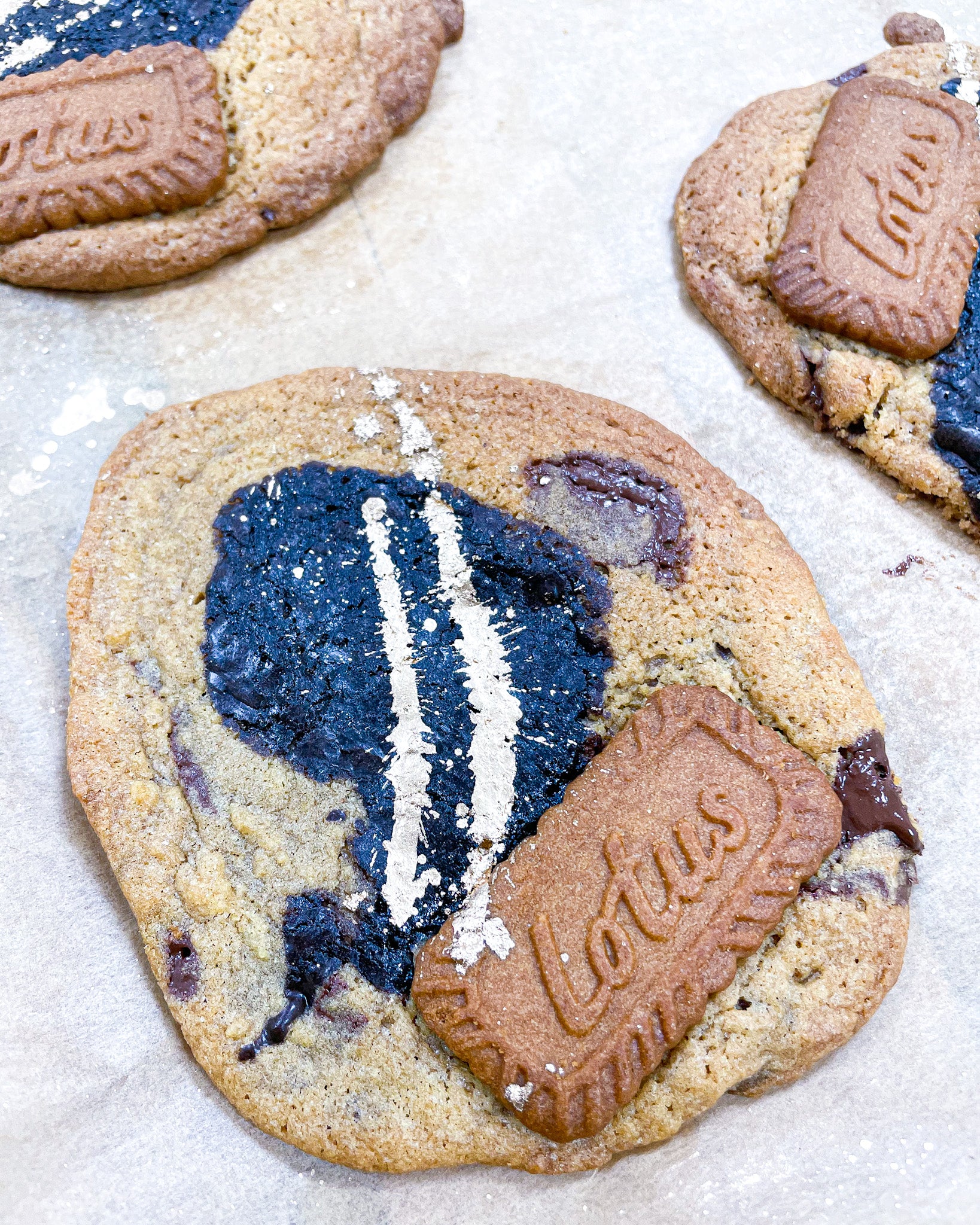 Crownie - Chocolate Chip Cookie with a Dark Chocolate Brownie Centre