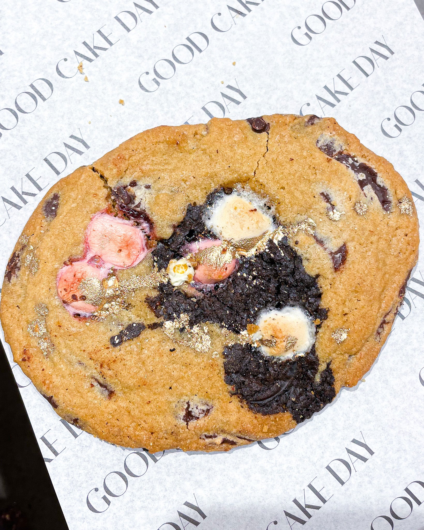 Crownie - Chocolate Chip Cookie with a Dark Chocolate Brownie Centre