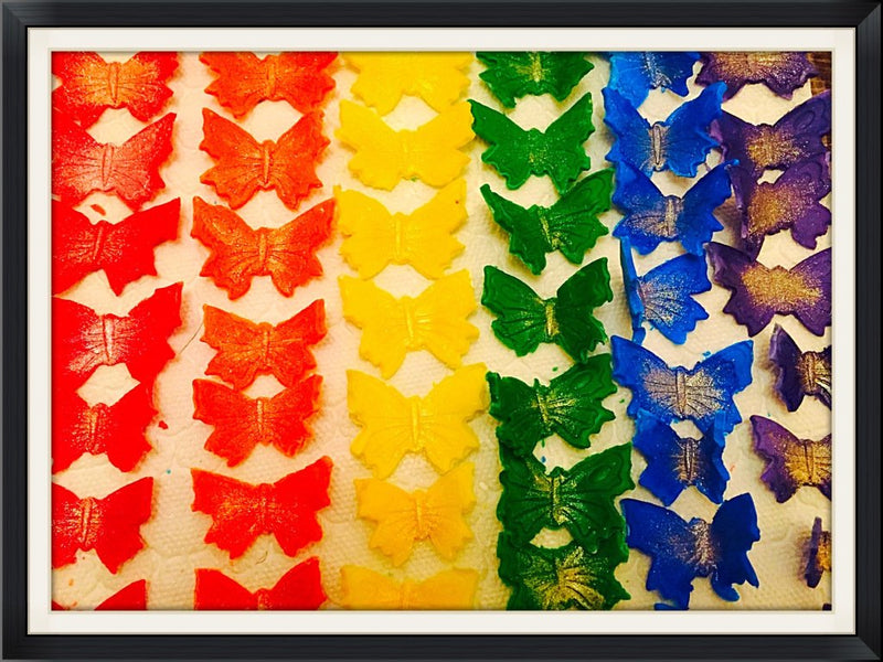 Fondant Butterflies… The battle continues :)