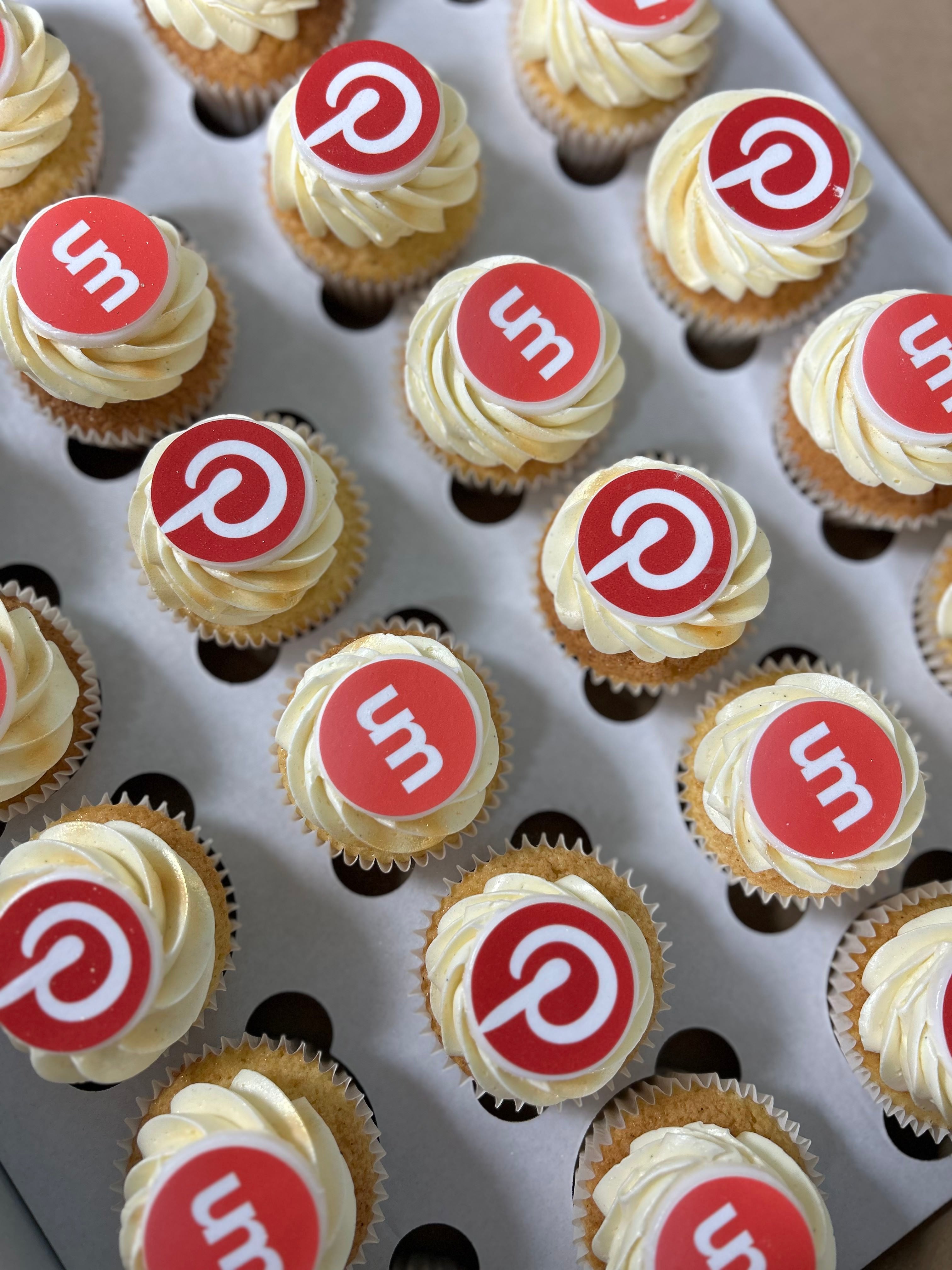 Corporate Branded Cakes & Cupcakes London | Edible Logo Cakes