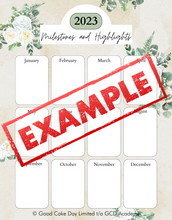 Load image into Gallery viewer, Milestones and Highlights Review Templates (Digital Download)
