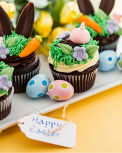 Load image into Gallery viewer, Easter Cupcakes Decorating Workshop at Wimbledon Quarter
