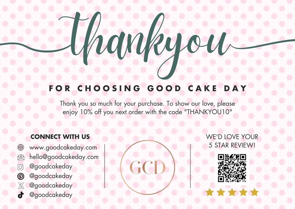 Thank You Cards (Editable Digital Download)