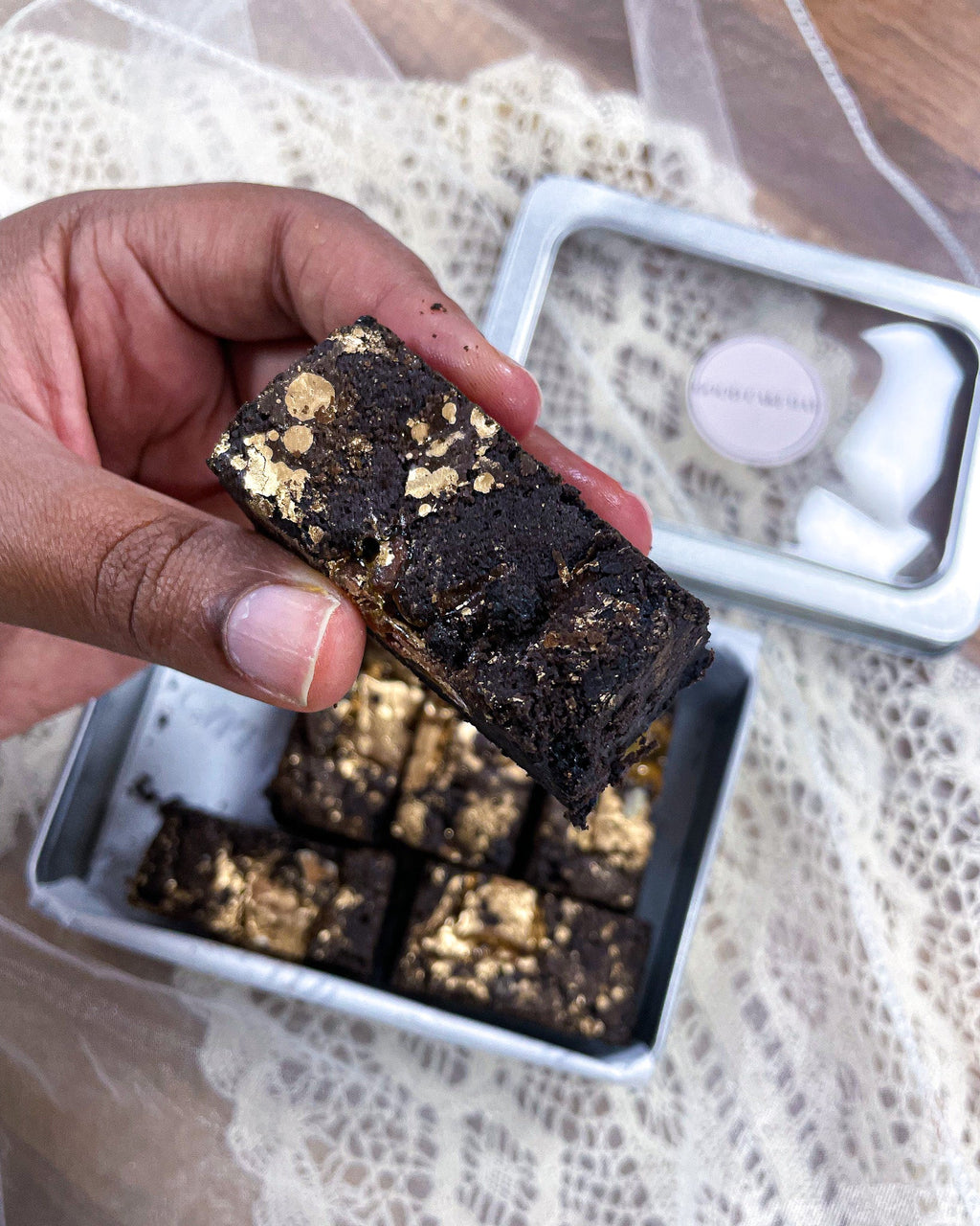 Mini Brownies and Crownies