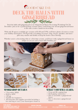 Load image into Gallery viewer, Deck the Halls with Gingerbread (Gingerbread House Decorating Workshop) - 7 December 2024
