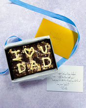Load image into Gallery viewer, &quot;I Love You Dad&quot; Dark Chocolate Brownies
