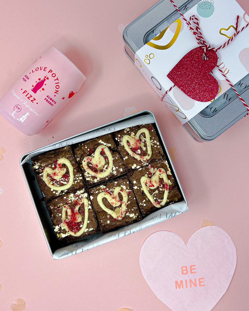 Love in Bloom Chocolate Brownies