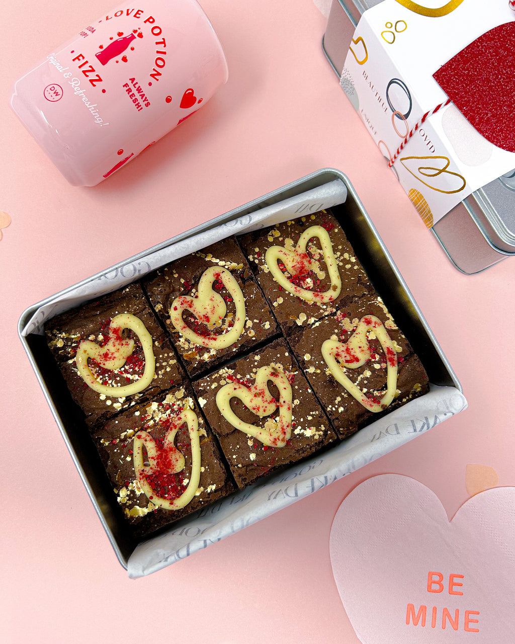 Love in Bloom Chocolate Brownies