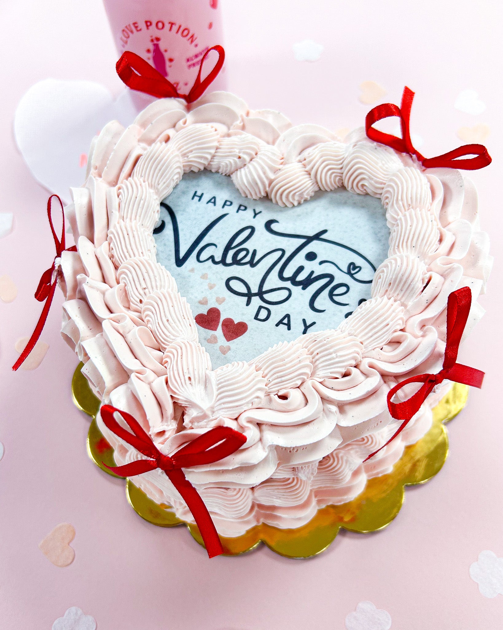 Valentine's Day Burn Away Cake