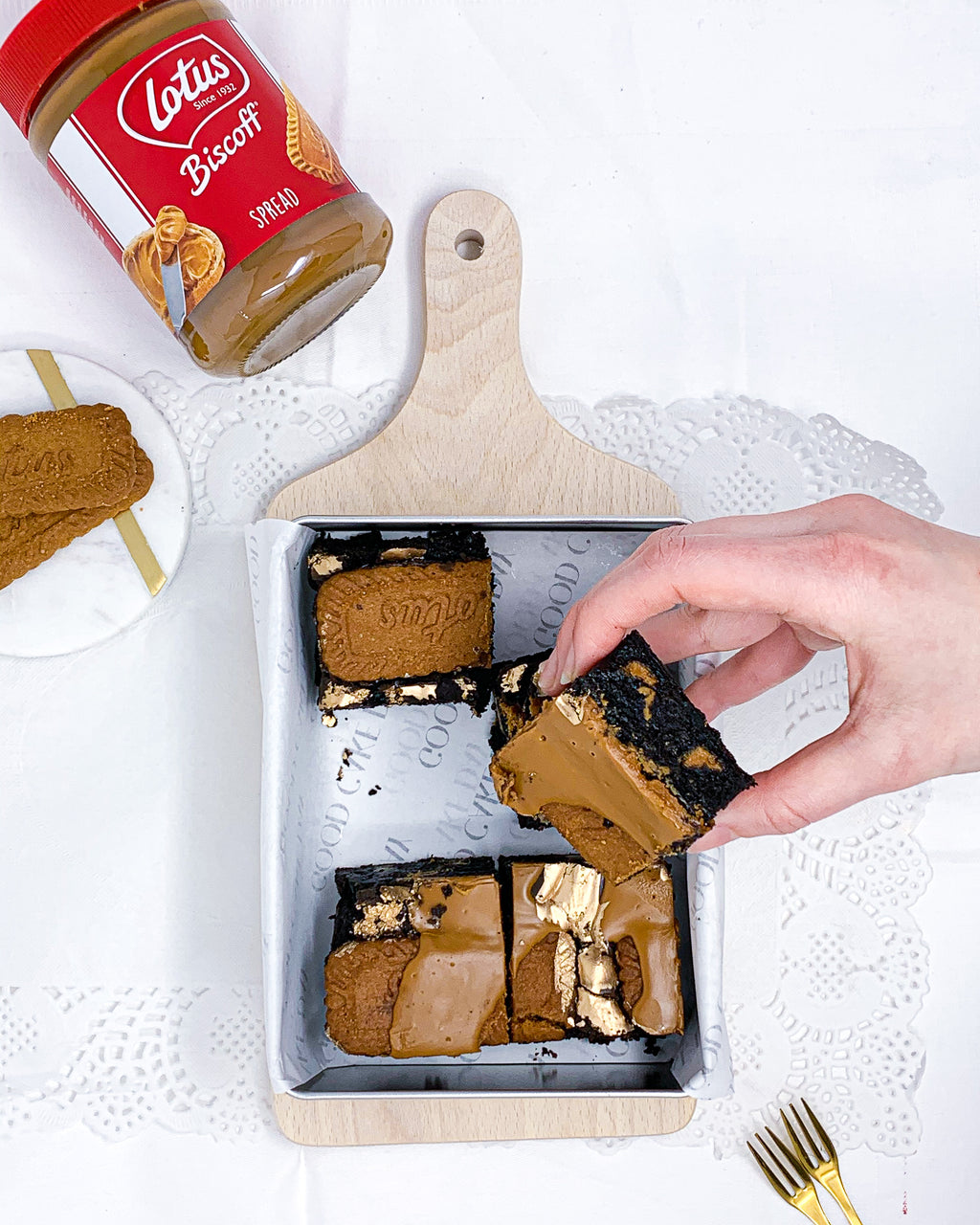 Bea Biscoff Brownies