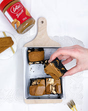 Load image into Gallery viewer, Bea Biscoff - Dark chocolate and Biscoff brownies
