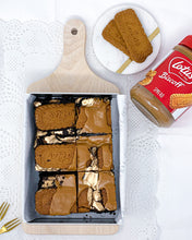 Load image into Gallery viewer, Bea Biscoff - Dark chocolate and Biscoff brownies
