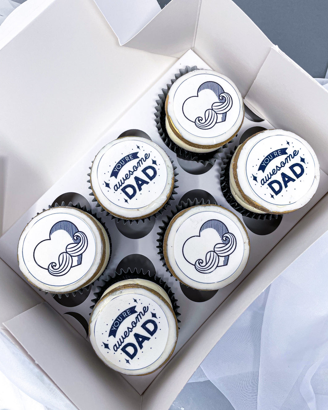 Awesome Dad Cupcakes