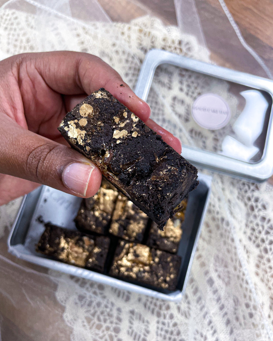 Chocolate Brownie Fingers