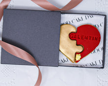 Load image into Gallery viewer, Puzzle Heart Letterbox Cookies

