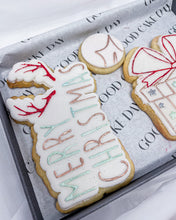 Load image into Gallery viewer, Brownies &amp; Festive Cookie Christmas Gift Set
