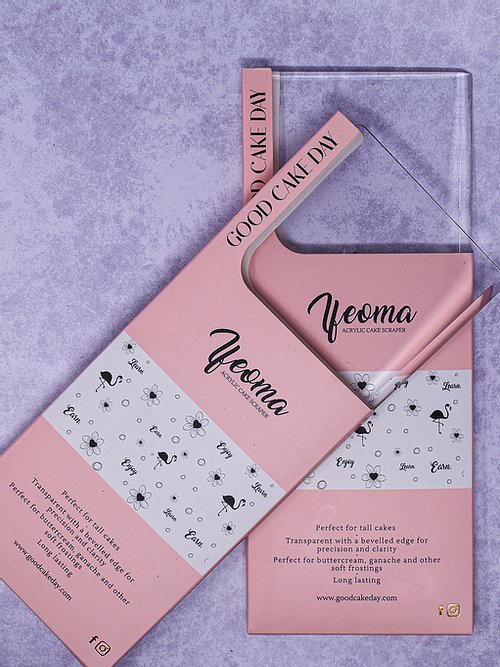 Ifeoma Acrylic Cake Scraper