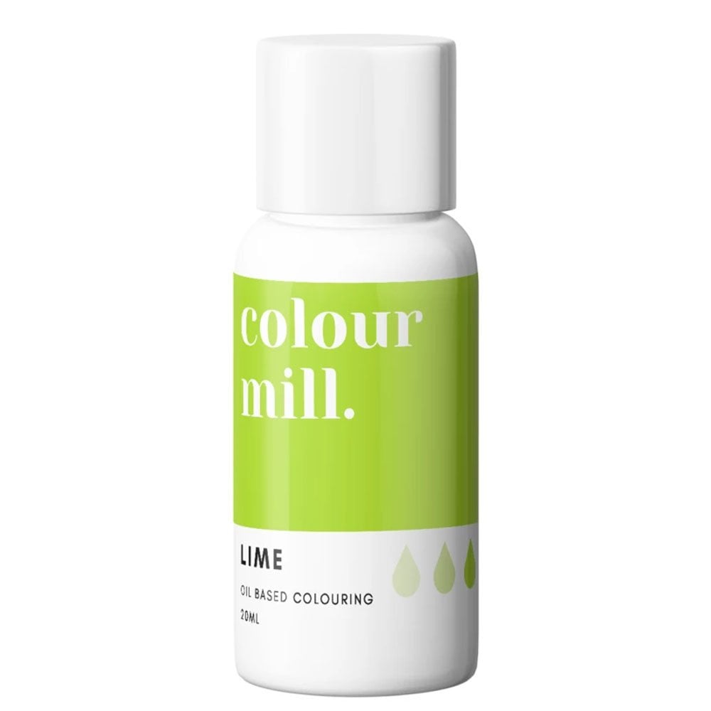 Lime Oil Based Food Colouring 20ml