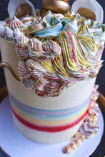Load image into Gallery viewer, Rainbow Unicorn Cake
