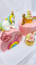 Load image into Gallery viewer, Unicorn Tea Party Cake
