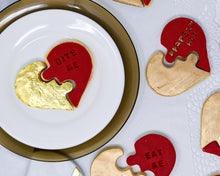 Load image into Gallery viewer, Puzzle Heart Letterbox Cookies
