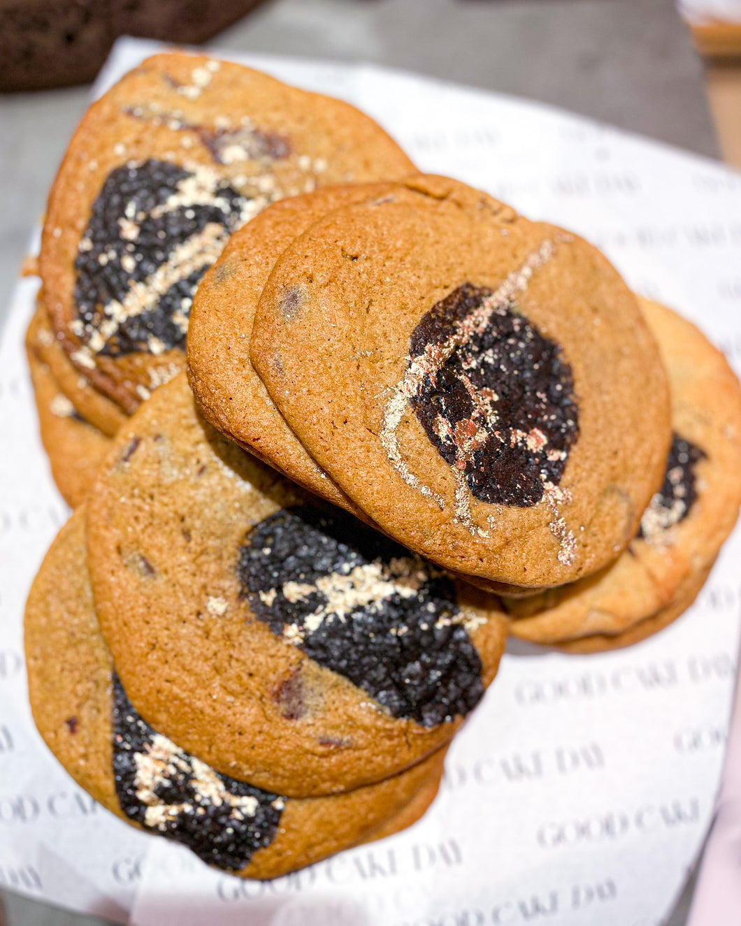 Crownie - Chocolate Chip Cookie with a Dark Chocolate Brownie Centre