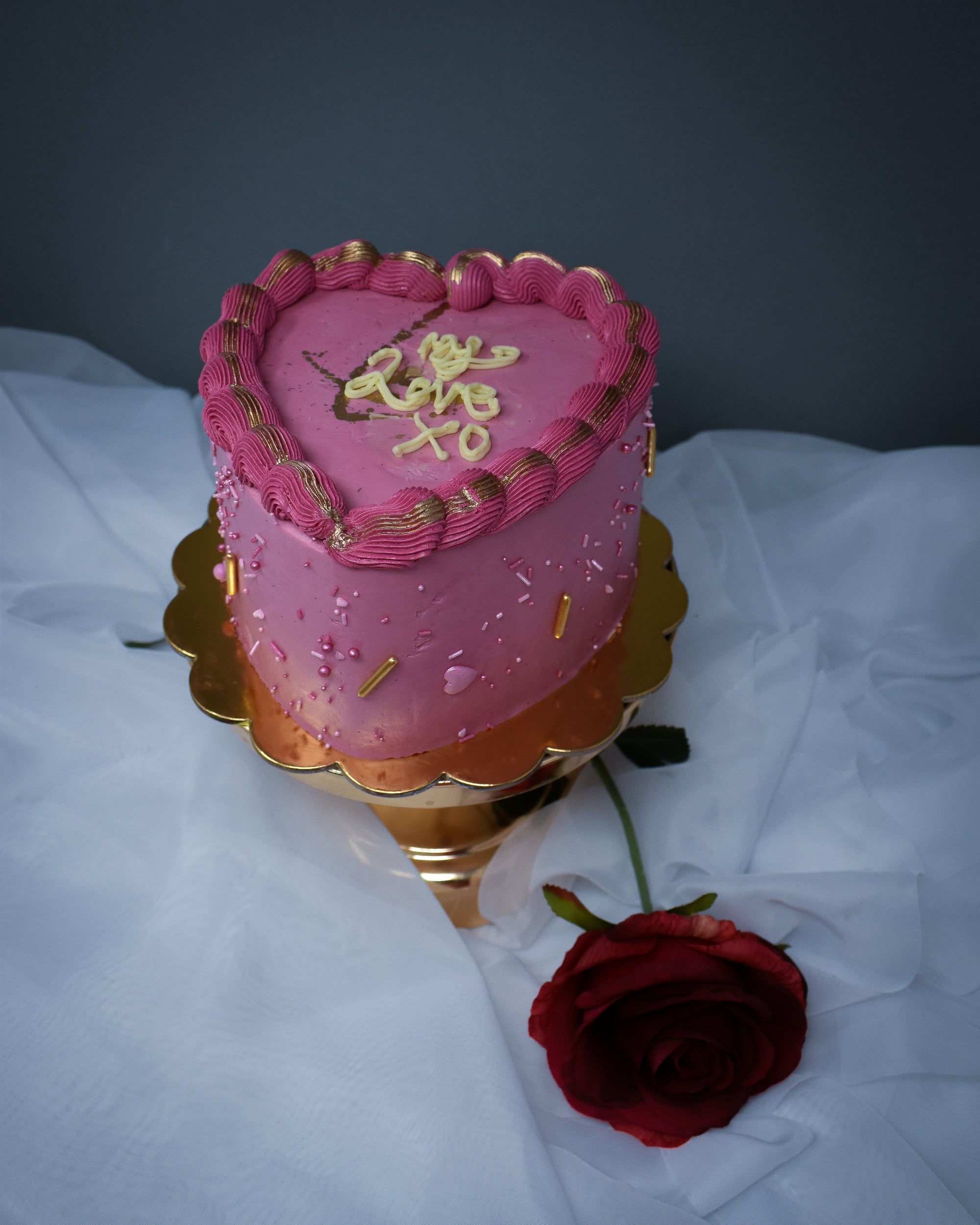 My Love Heart Cake