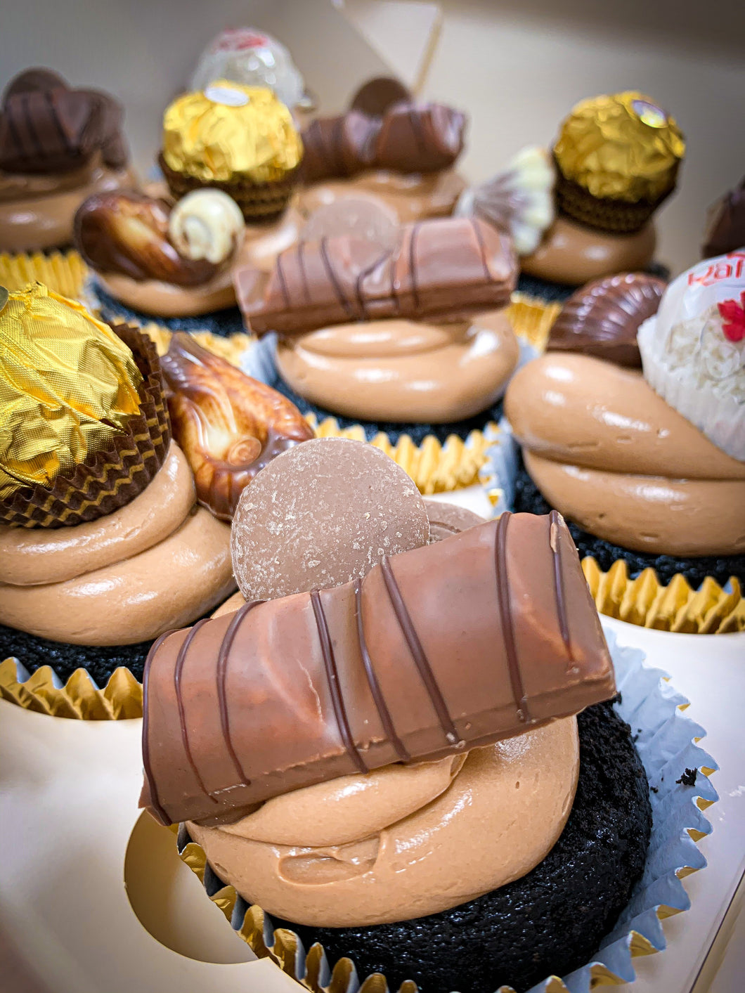 Christmas Chocolate Cupcake